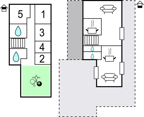 Maison de campagne Agriturismo, 5 chambres, avec piscine