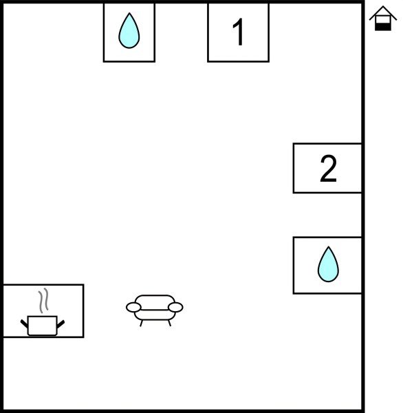 Loft 2 chambres, avec climatisation