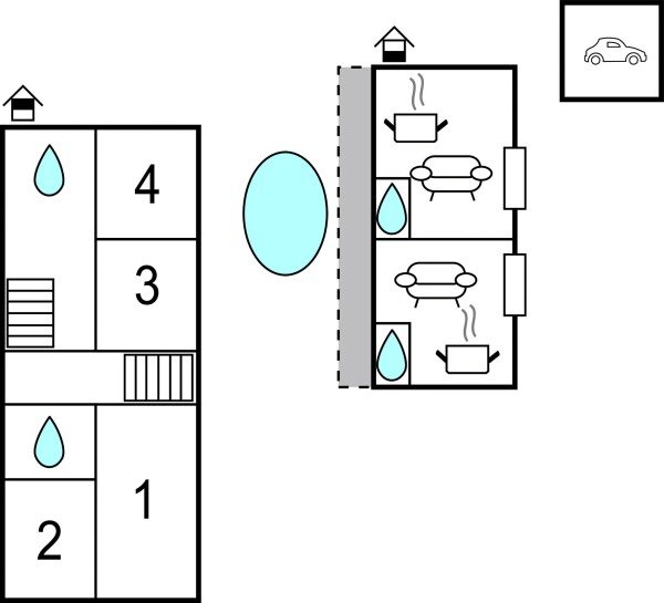 Casa 4 camere, con piscina