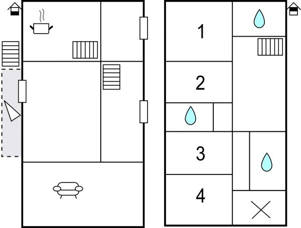Appartement 3 slaapkamers, met zwembad