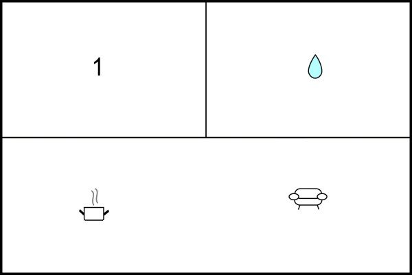 Appartement 1 chambre, avec vue sur mer