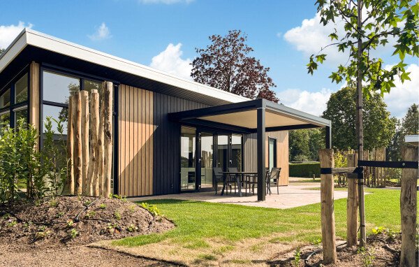 Maison de campagne moderne, 2 chambres, avec jardin