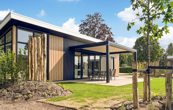 Maison de campagne moderne, 2 chambres, avec jardin