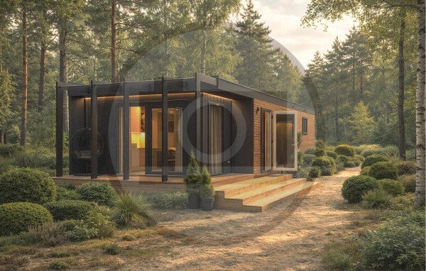 Ferienhaus 2 Schlafzimmer, mit Garten