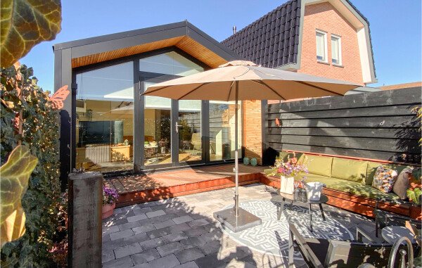 Camping / Mobil Home moderne, 1 chambre, avec vue sur mer