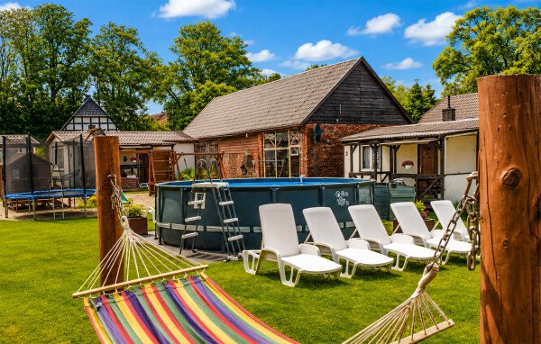 Ferienhaus 1 Schlafzimmer, mit Pool