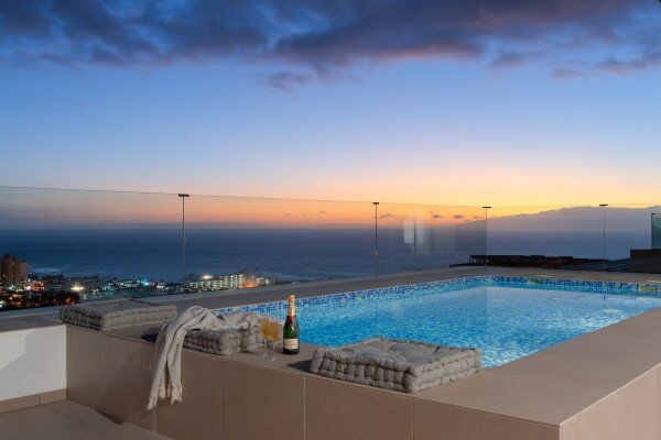 Villa moderne, 3 chambres, avec vue sur mer