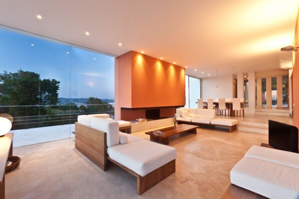 Villa moderne, 6 chambres, avec vue sur mer