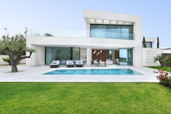 Villa 2 camere, con vista mare