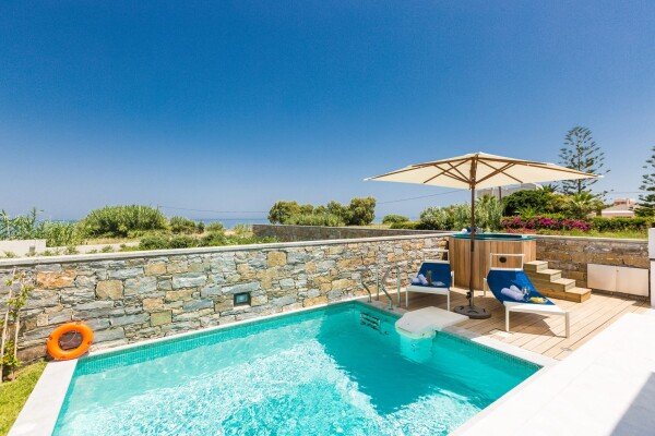 Villa 2 bedrooms, with sea view