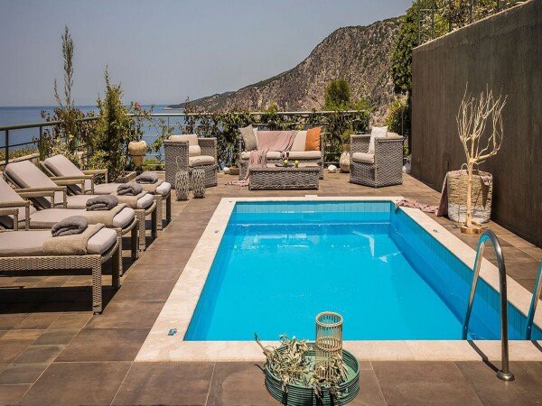 Villa romantique, 2 chambres, avec vue sur mer