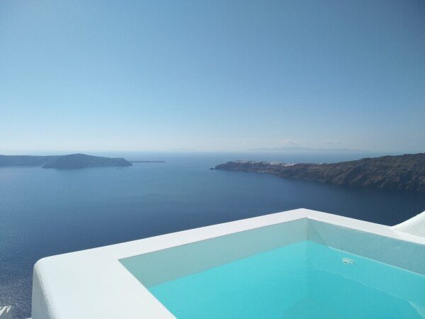 Villa 2 guests, with sea view
