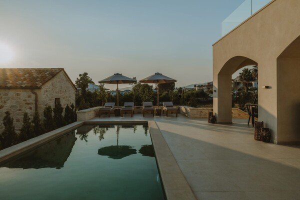 Villa 2 camere, con vista mare