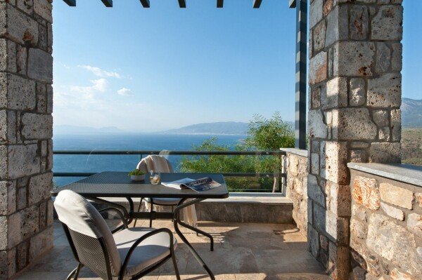 Villa moderne, 2 chambres, avec vue sur mer