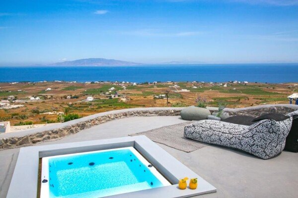 Villa 1 camera, con vista mare