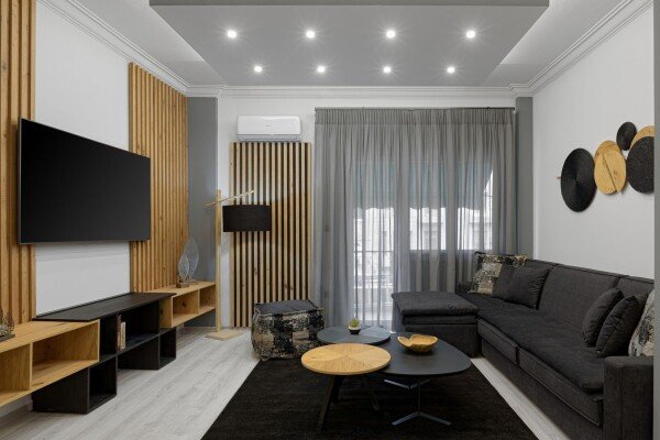 Villa moderne, 2 chambres, avec climatisation