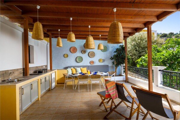 Villa 3 bedrooms, with sea view