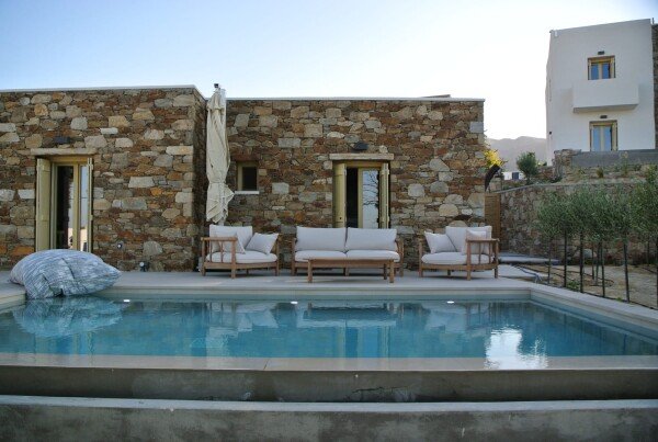 Villa 1 habitación, con vista al mar