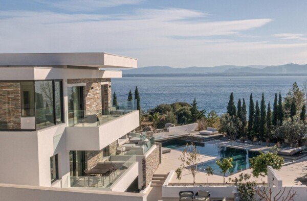 Villa design, 4 chambres, avec vue sur mer