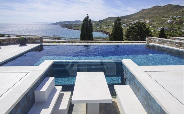 Villa moderne, 3 chambres, avec vue sur mer