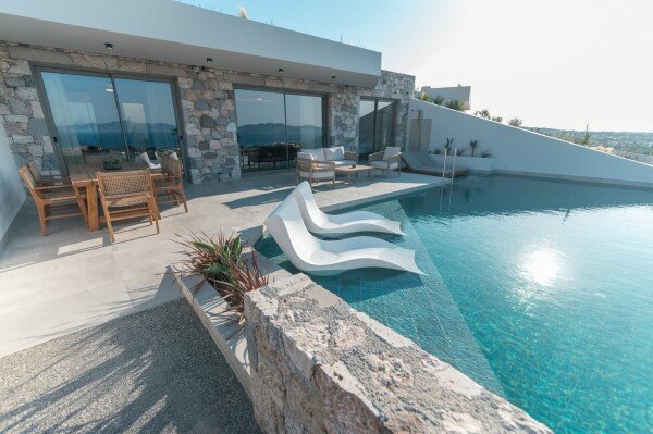 Villa 2 bedrooms, with sea view