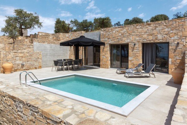 Villa 2 bedrooms, with sea view