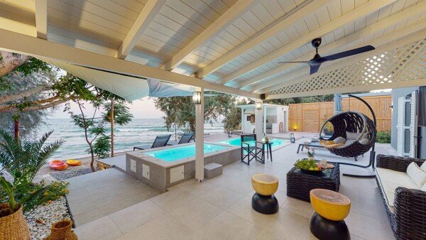 Villa moderne, 4 chambres, avec vue sur mer
