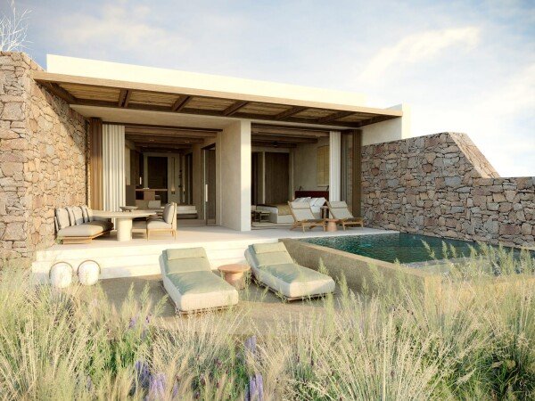 Villa 1 Schlafzimmer, mit Meerblick