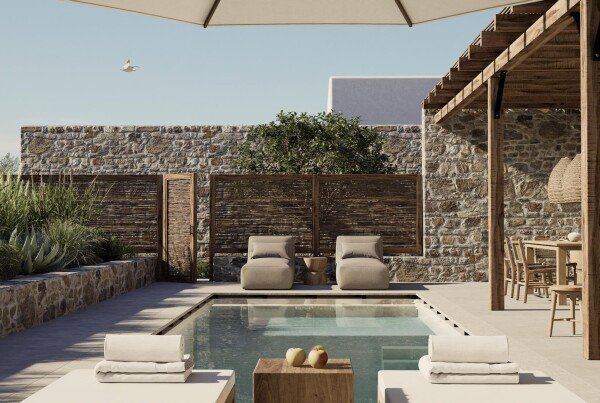 Villa 2 Schlafzimmer, mit Pool