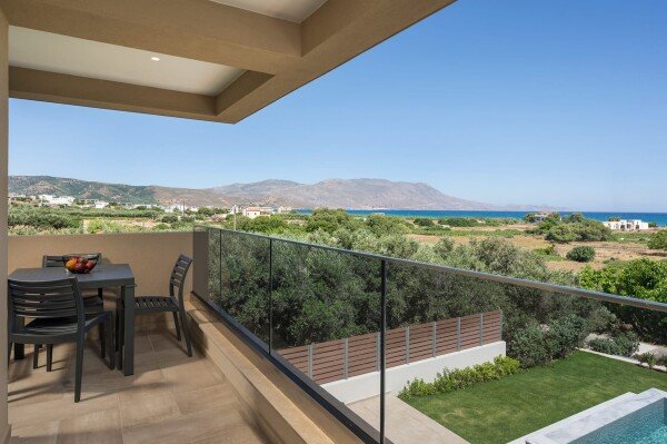 Villa confortable, 2 chambres, avec vue sur mer