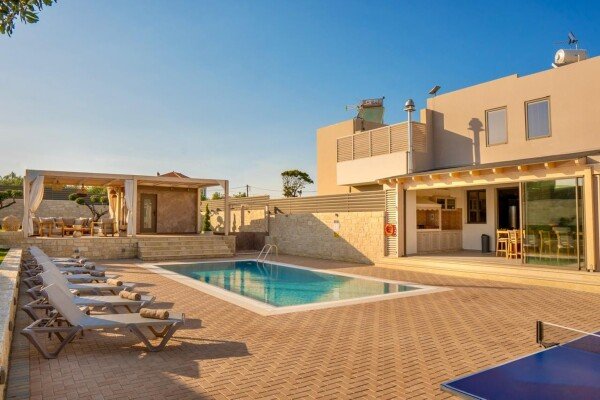 Villa moderne, 4 chambres, avec vue sur mer