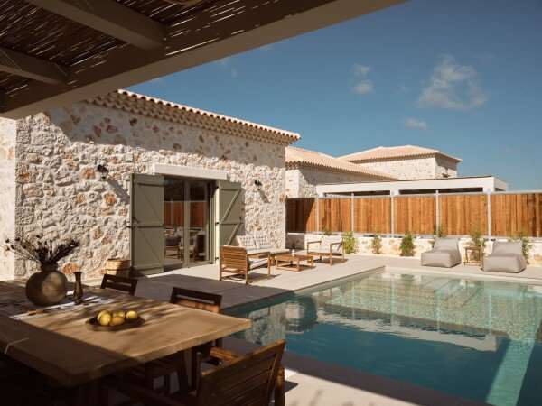 Villa 1 bedroom, with pool