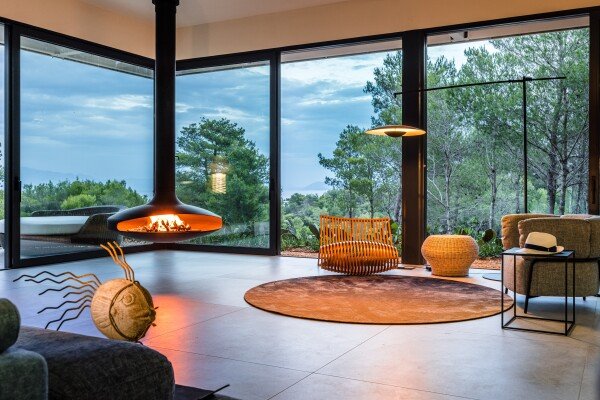 Villa moderne, 4 chambres, avec vue sur mer