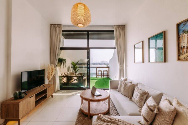 Apartment 1 bedroom, with sea view