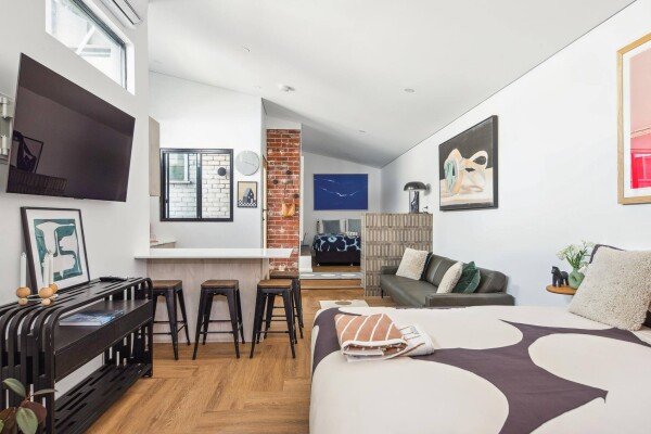 Wohnung 1 Schlafzimmer, mit Klimaanlage