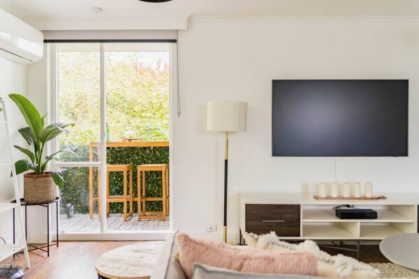 Apartment 3 bedrooms, with garden