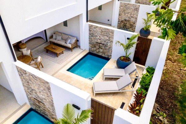 Appartement 2 chambres, avec piscine