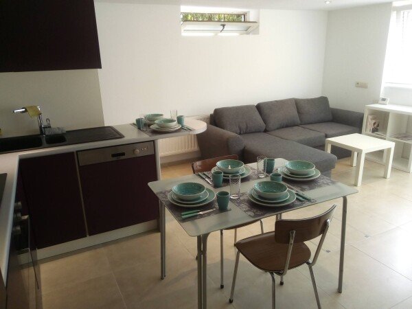 Appartement 1 chambre, avec jardin