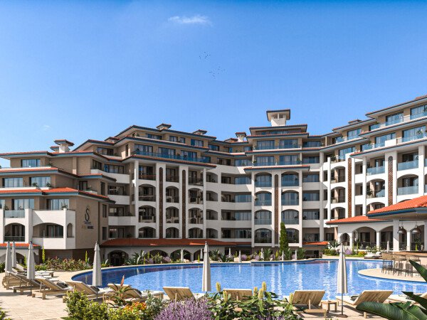 Apartamento 1 habitación, con piscina