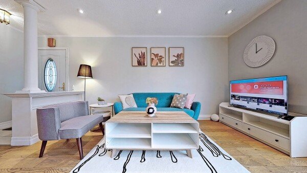 House 3 bedrooms, with air conditioning