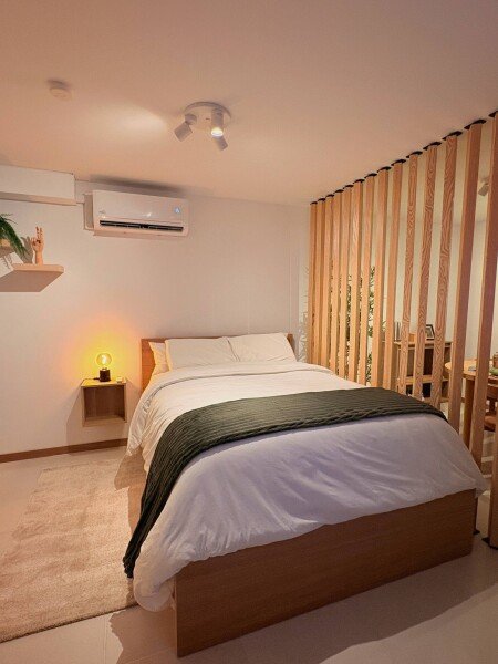 Apartamento 1 habitación, con aire acondicionado
