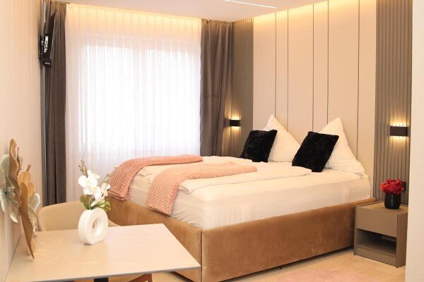 Ferienhaus 1 Schlafzimmer, mit Garten