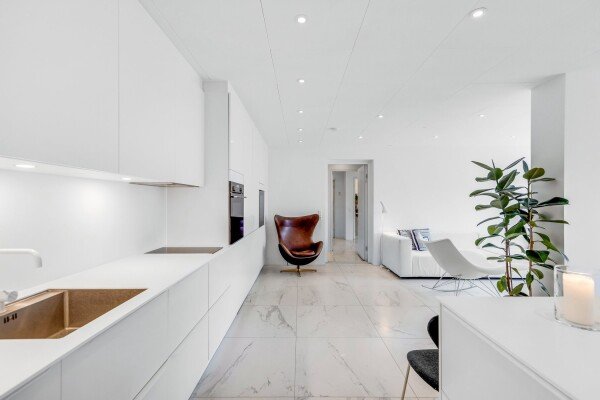 Wohnung 1 Schlafzimmer, mit Kamin