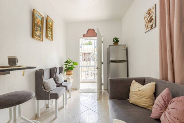 Apartamento 1 habitación, con aire acondicionado