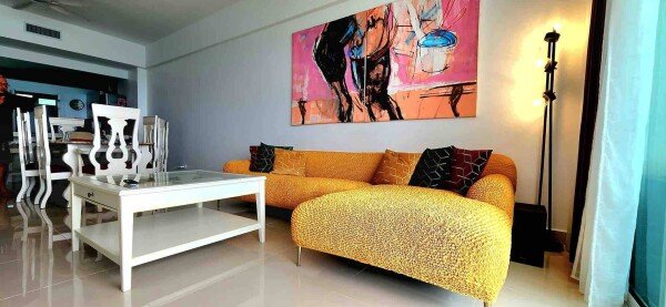 Appartamento 2 camere, con vista mare