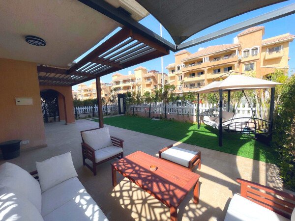 Appartement moderne, 3 chambres, avec jardin