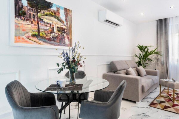 Apartamento 1 habitación, con aire acondicionado