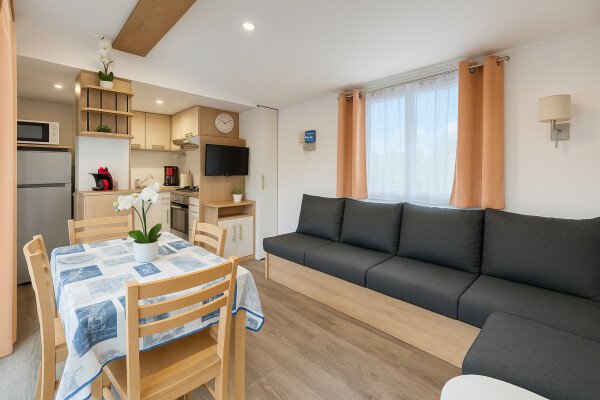 Tente bien-être, 1 chambre, avec piscine