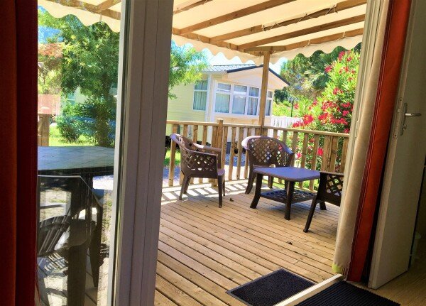 Tente romantique, 3 chambres, avec piscine