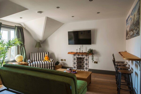 Apartment 2 bedrooms, with garden